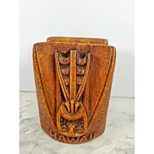Vintage Coco Joe’s “Lono” Hapa-Wood Napkin Holder